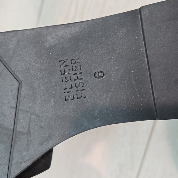 Eileen Fisher Women Ankle Sandals Back Zip shoes sz 6 - Picture 10 of 10